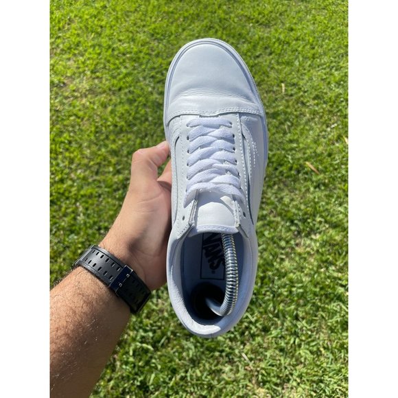 VANS Classic Stacked Platform Sneakers White Slip On Shoes Mens 7.5 Womens 9 - Picture 5 of 12